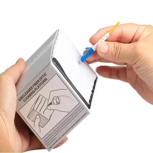 Fiber Optic Cleaning Cube