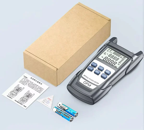 Power Meter for Fiber Optic — Configured by the Supplier